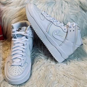 SOLD! New Nike Dunk High Up - White - Size 7.5 - Authentic - SOLD OUT IN STORES!